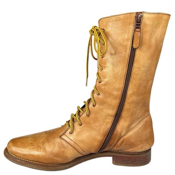 Cole Haan X NikeAir Brielle Tan Soft Leather Lace Up Chukka Boots Size US 7.5 - Picture 2 of 11